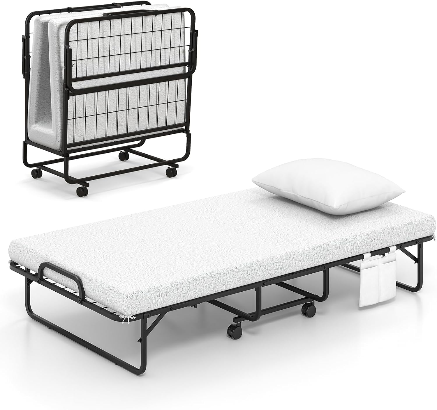 Home Office Guest Room - Cama Dobrável de 75 Polegadas com