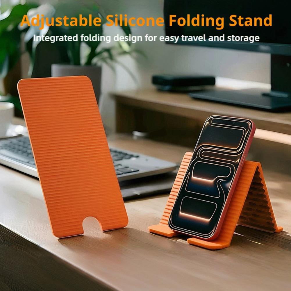 Home Office Call Center - Suporte de telefone de silicone flexível