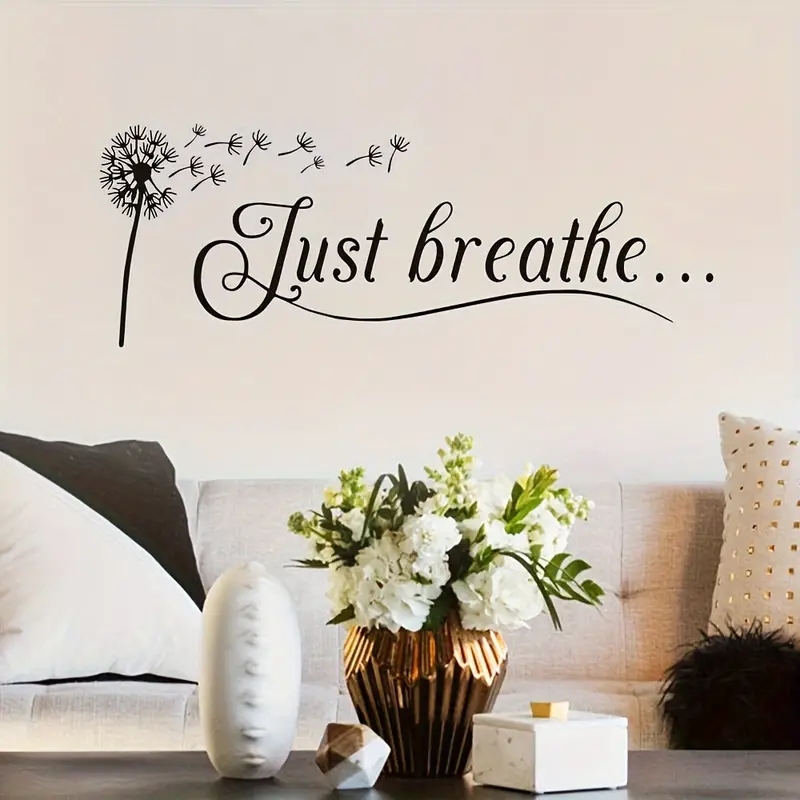 Home Office Backdrop - 1pc fontes artísticas decalque de parede
