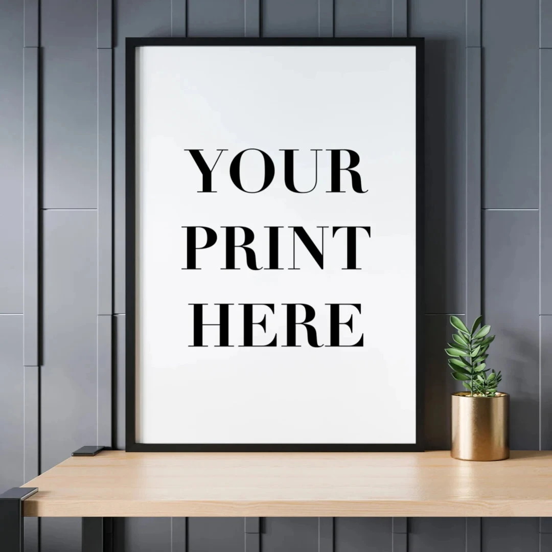 Home Office Photos - Impressões em tela personalizadas, arte de