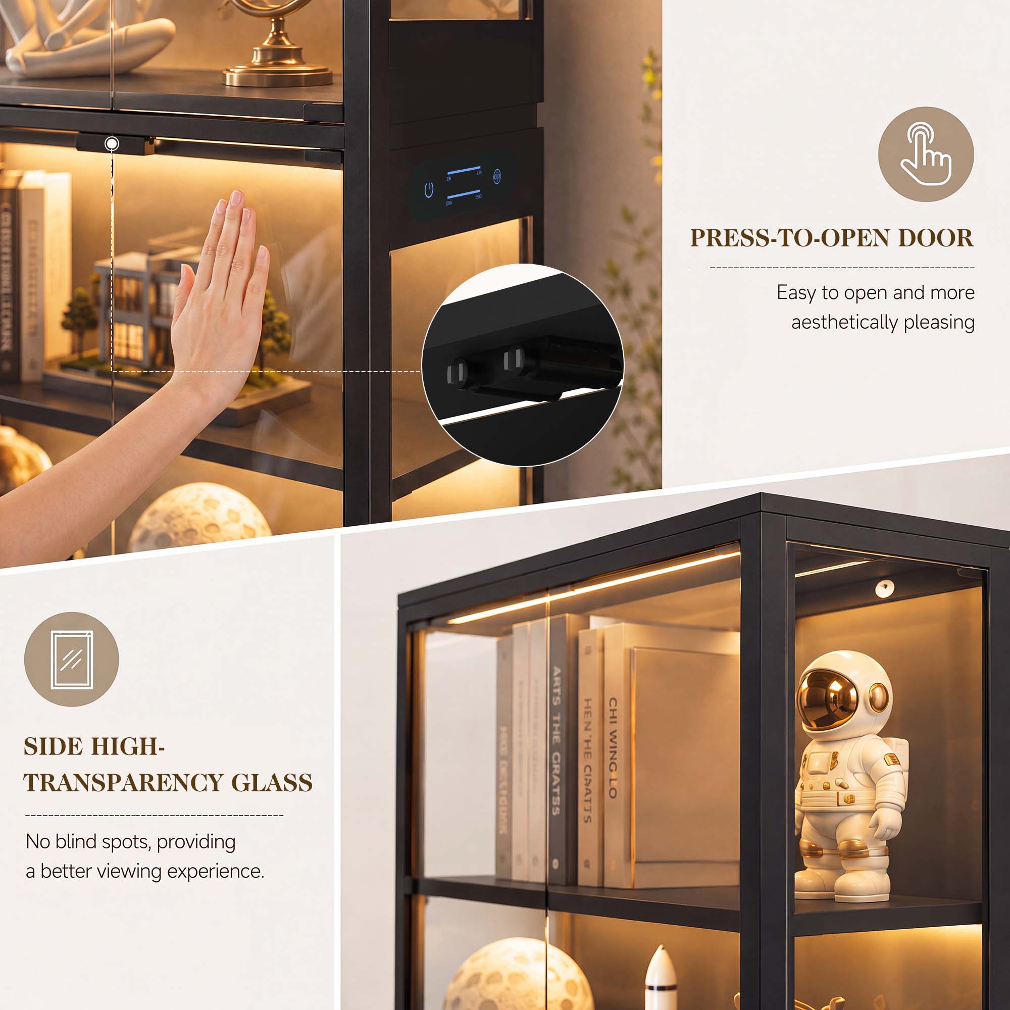 Armário Expositor TCGBKAF de 5 - Home Office Room avaliação e preço