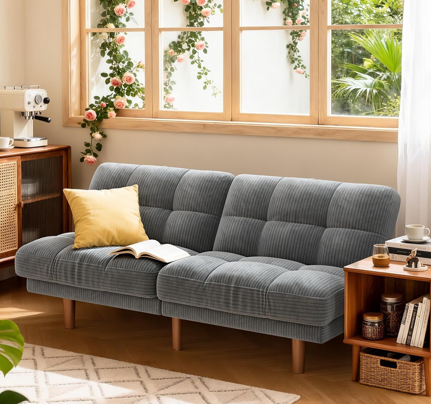 # Sofá-Cama Futon com Encosto  - Home Office Guest Room avaliação e preço