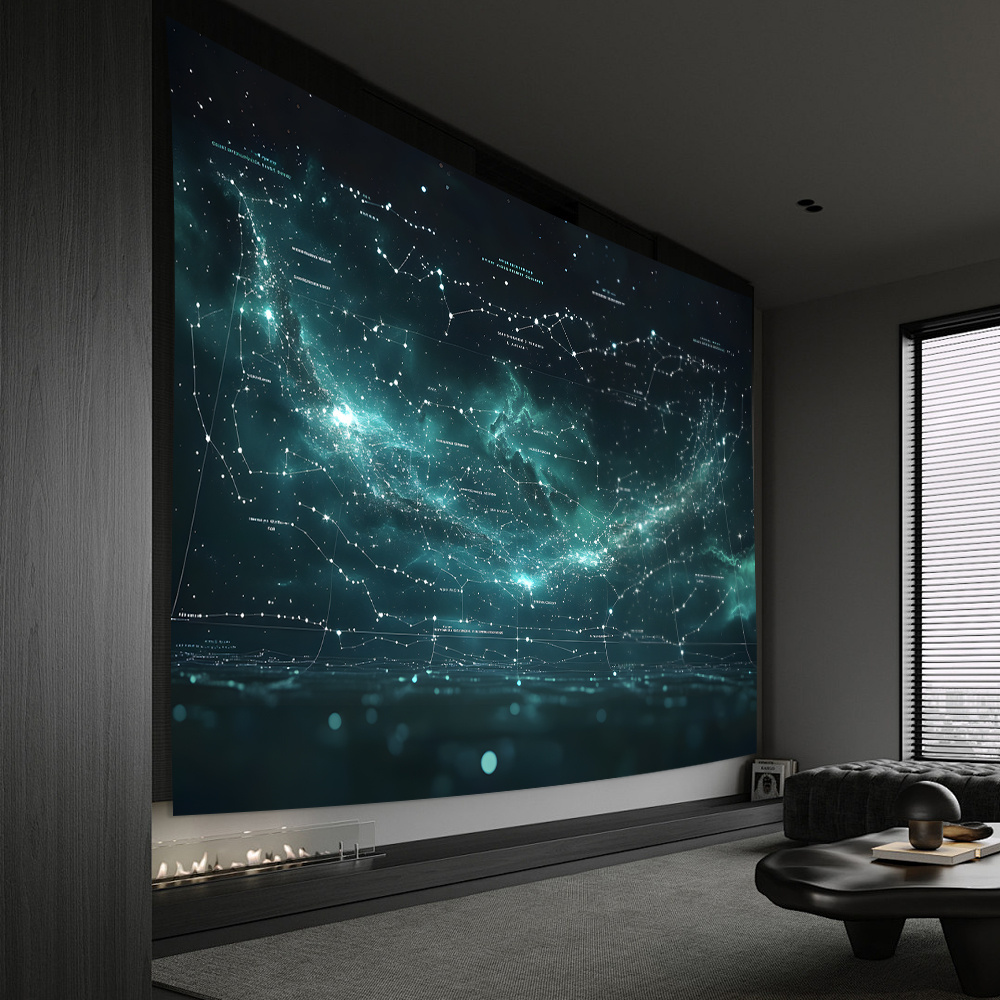 Pano de fundo da noite estrela - Home Office Backdrop avaliação e preço