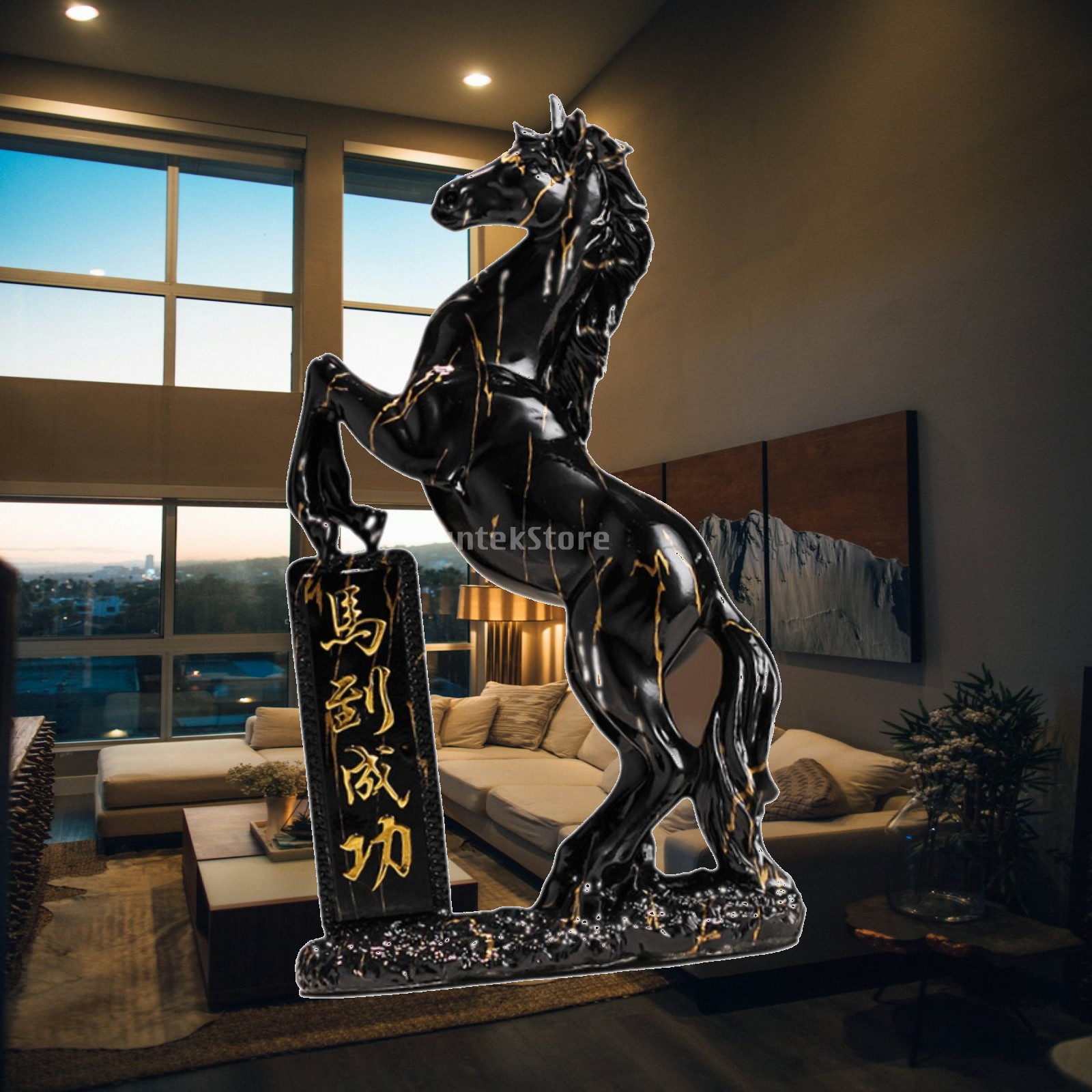 Estátua de Cavalo em Resina: A - Home Office Representative avaliação e preço