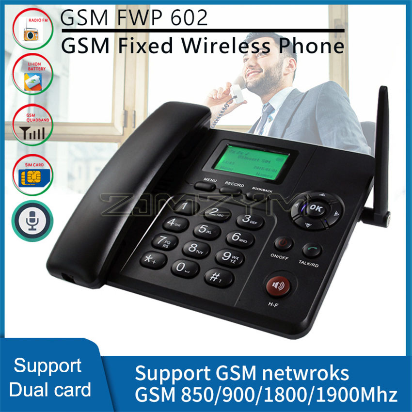 Telefone fixo sem fio GSM, Dua - Home Office Call Center avaliação e preço
