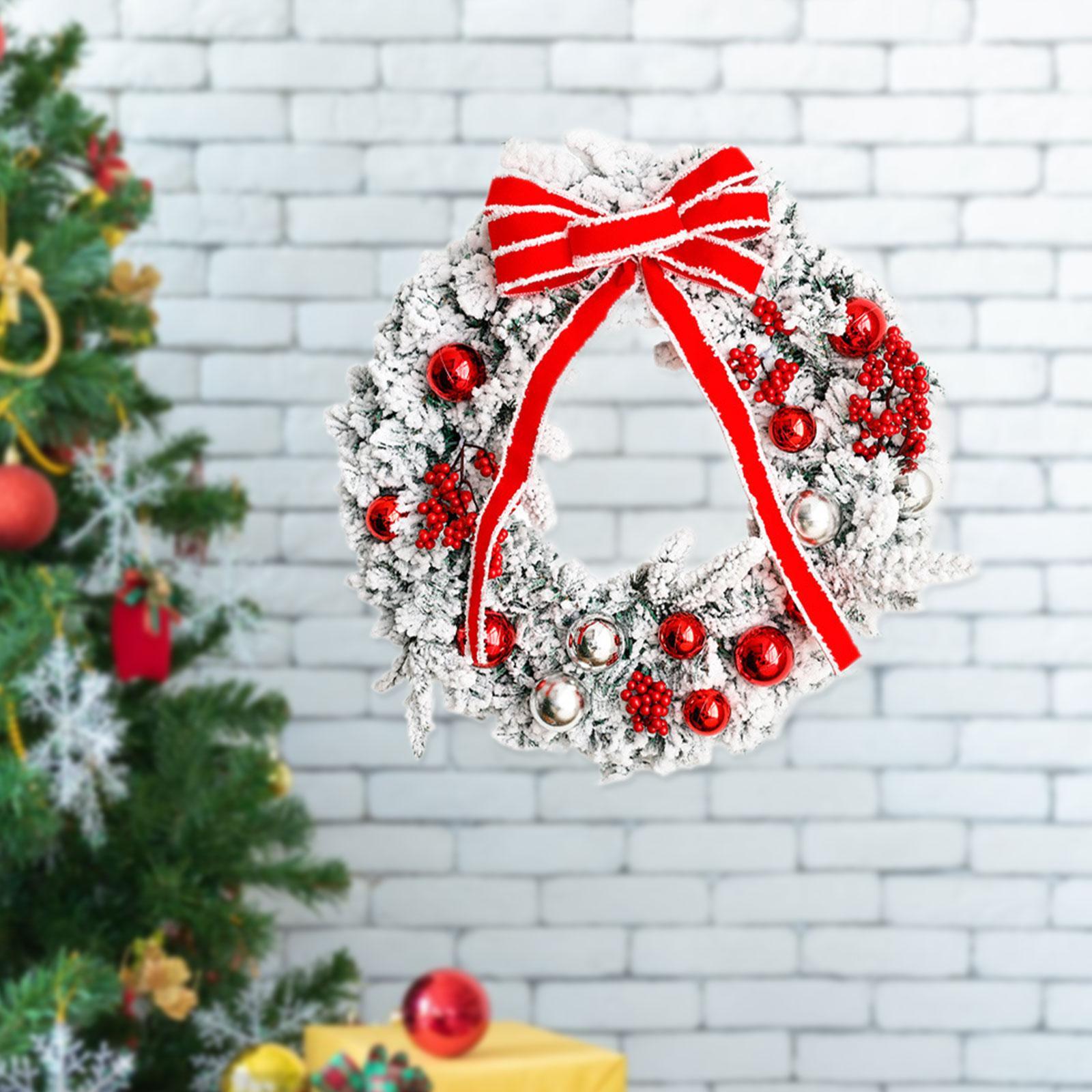 Guirlanda de Natal Artificial  - Home Office Backdrop avaliação e preço