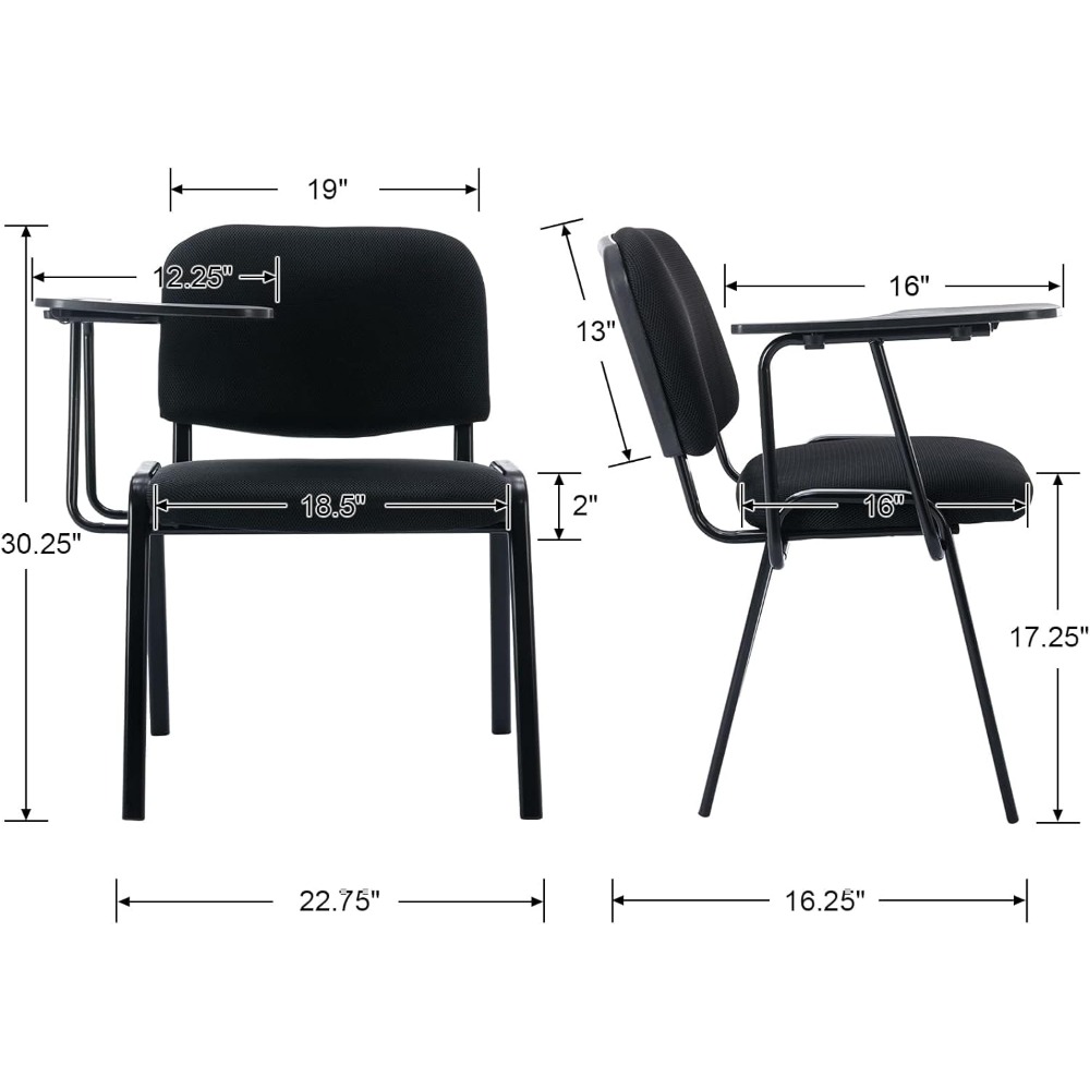 Cadeiras empilháveis de malha  - Home Office Guest Room avaliação e preço